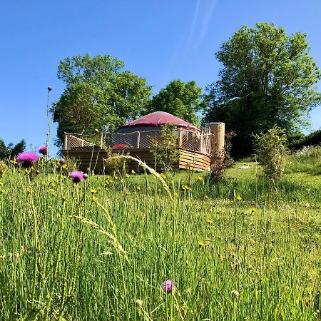 Yourte 2-4 Personnes Avec Spa Saint-Laurent-de-Lévézou Exterior foto